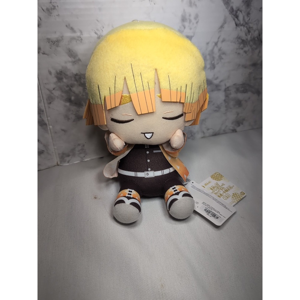 Demon Slayer No Yaiba Plush Zenitsu Agatsum Bandai Spirit 8" Japan NWT 2021